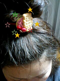 新作(-^*)/ヘアゴム