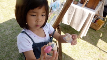 はいちゃい!今帰仁からこんにちは!手作り市の様子です。