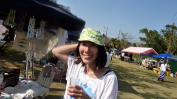 大人の学祭2日目、最高の太陽の恵みいただきました。