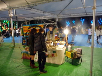 イブも楽しかった!東南植物楽園、夜市、クリスマスも夜市です