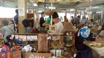 ハイサイ!もとぶ店長!手作り市パワーアップイベントでした