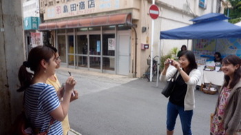 ハイサイ!もとぶ店長!手作り市パワーアップイベントでした