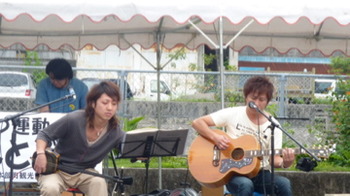 ハイサイ!もとぶ店長!手作り市パワーアップイベントでした