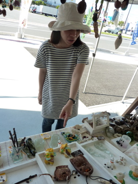 ゆらり市いって ゆらゆらできなかった。暑い夏