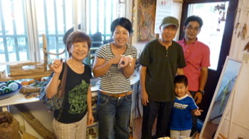 大湾豆植物楽園に食べられる種子を導入