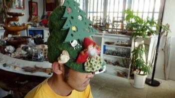 帽子アレンジリスペクトクリスマス365へ行きました他多数