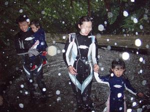 沖縄・自然体験・エコツアー・沢登りツアー・滝