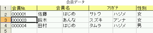 エクセルマクロ(VBA):データの削除