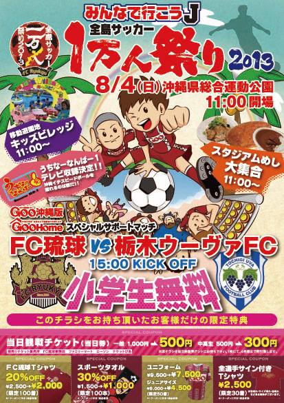 全島サッカー1万人祭り