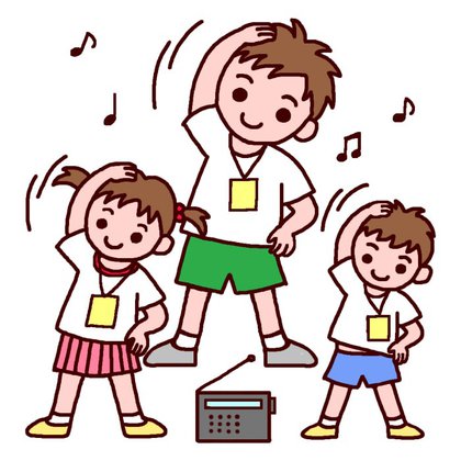 夏休み期間中の部活動の予定