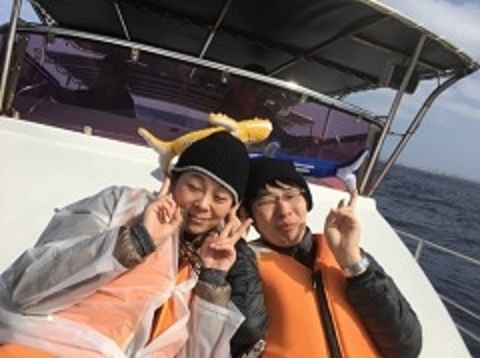 2月21日 ホエールウォッチング 2月21日 ホエールウォッチング