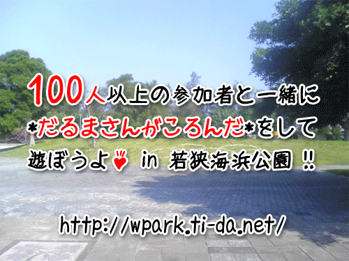 今日はだるまさんがころんだ日和♪