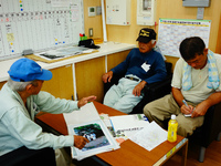 ６月３０日　宜野座村老人クラブ連合会さま　集落案内と昼食