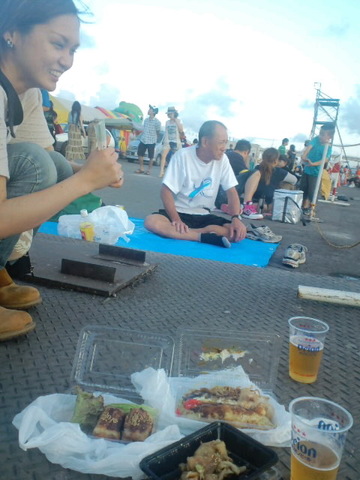 食べて ライブって やっぱり呑んで♪