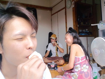 昨日の「第2回れいなん家BBQ」写メ!