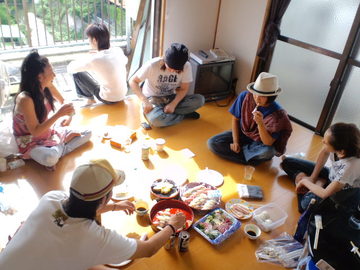 昨日の「第2回れいなん家BBQ」写メ!