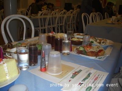 与論　クリスマス　会場