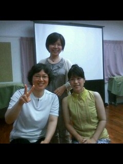 講演会の後 恩師と