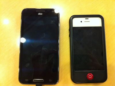 WiMAX対応のGalaxySⅡに機種変更しました。