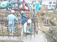 　♪基礎打設♪ 2013/04/13 16:27:52