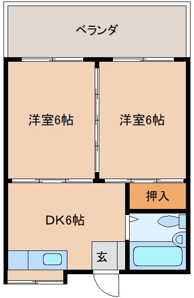 南風原町兼城☆２DK☆お手頃物件！！