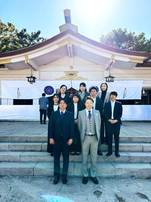 仕事初め　初日は笑顔で〇〇〇