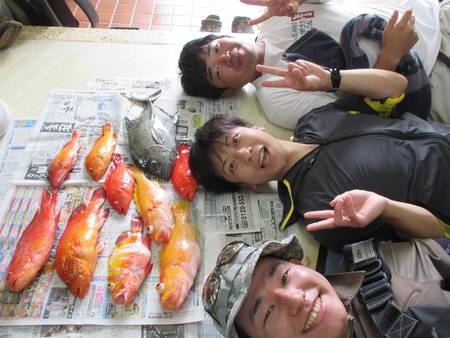 釣り好き３人組み