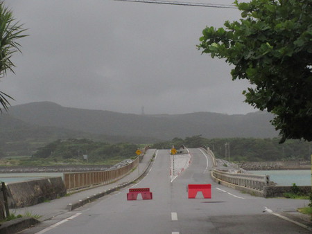 台風7号接近