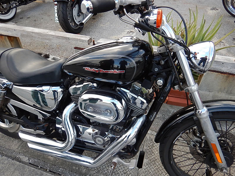ヤマハ・ドラッグスターのバイクバトンが、沖縄から浜松へ