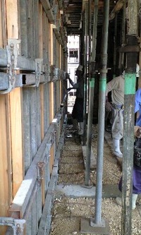 Ｒ階打設の様子 2009/05/31 19:31:56
