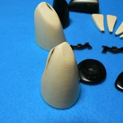 オーダーメイド三線の付属品（象牙のバチ等）　ほぼ完成