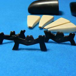 オーダーメイド三線の付属品（象牙のバチ等）　ほぼ完成