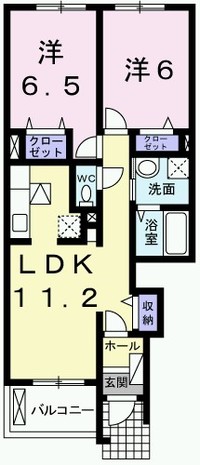 西原町兼久２LDK_５，５万の物件