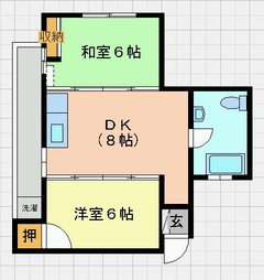 那覇市前島２DK_６，０万の物件