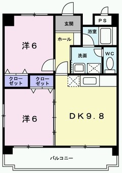 豊見城市高安の２ＤK_５，９万の物件/