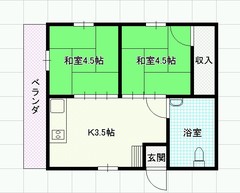 那覇市辻２ＤK_３，２万の物件