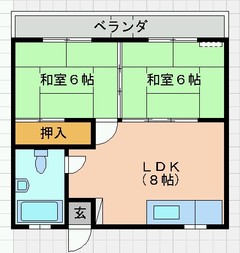 那覇市古波蔵２LDK_４，０万の物件