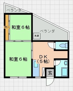 那覇市牧志２ＤK_４，５万の物件