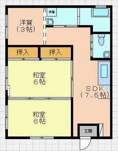 那覇市壷川２SDK_５、５万