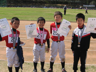 真和志地区低学年とイオンマラソンの結果