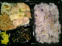 今日のお弁当