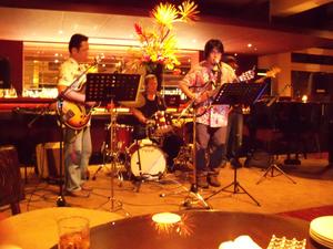 リゾートでライブ