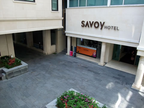 ソウル明洞の最高立地にあるサヴォイホテル（Savoy Hotel）
