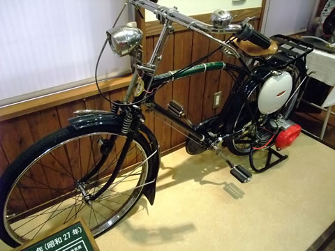 本田宗一郎ものづくり伝承館、オヤジのつくったバイクたち