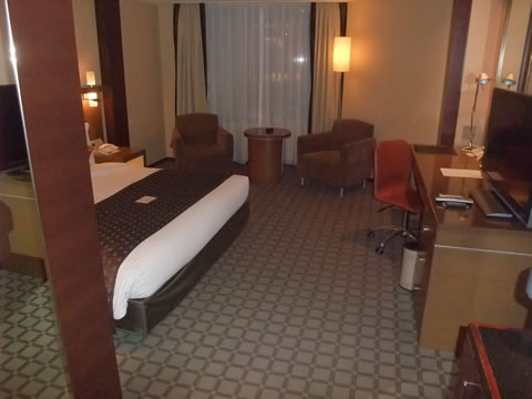 ANAインターコンチネンタルホテル東京のルームサービスで朝食を