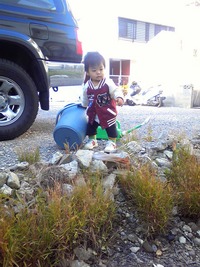 休日　農作業の僕 2009/04/30 16:06:04