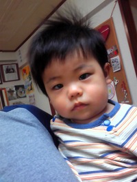お昼寝後 2009/06/10 15:50:23