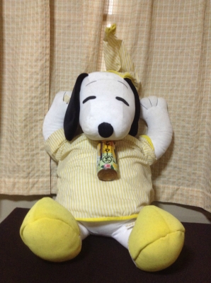 スヌーピーとごーやー茶