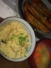 ☆松茸ご飯♪☆ 2010/09/28 21:05:05