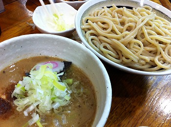 [那覇]つけめん三竹寿。濃厚つけ汁＆コシの強い太麺がウマイ！